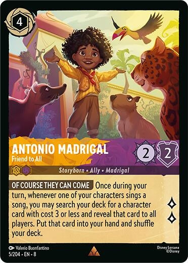 Antonio Madrigal - Friend to All (5/204) (Reign of Jafar)
