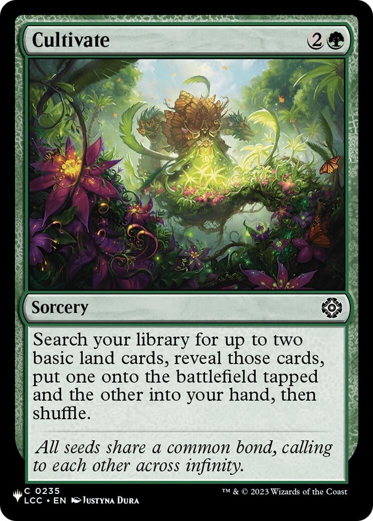 Cultivate (LCC) (235) (The List Reprints)