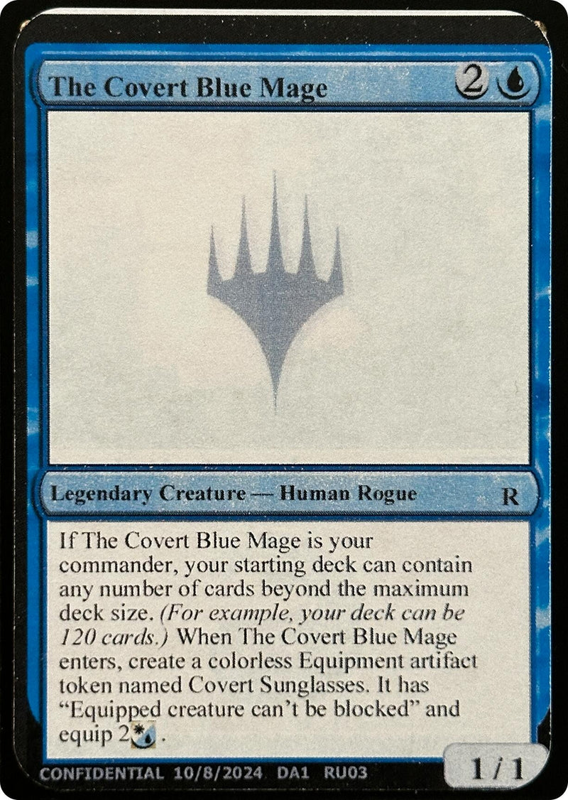 The Covert Blue Mage (Un-Known Event Playtest Cards)