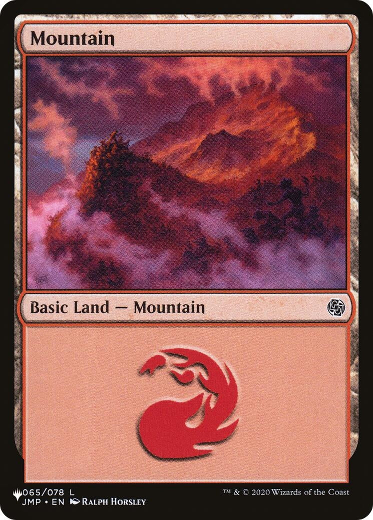 Mountain (065) (JMP) (065/078) (The List Reprints)