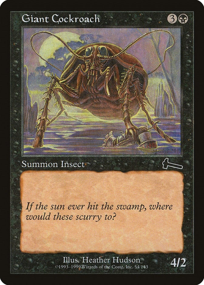 Giant Cockroach (54) (Urza's Legacy)