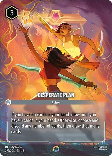 Desperate Plan (Enchanted) (222/204) (Reign of Jafar)