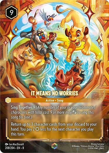 It Means No Worries (Enchanted) (208/204) (Reign of Jafar)