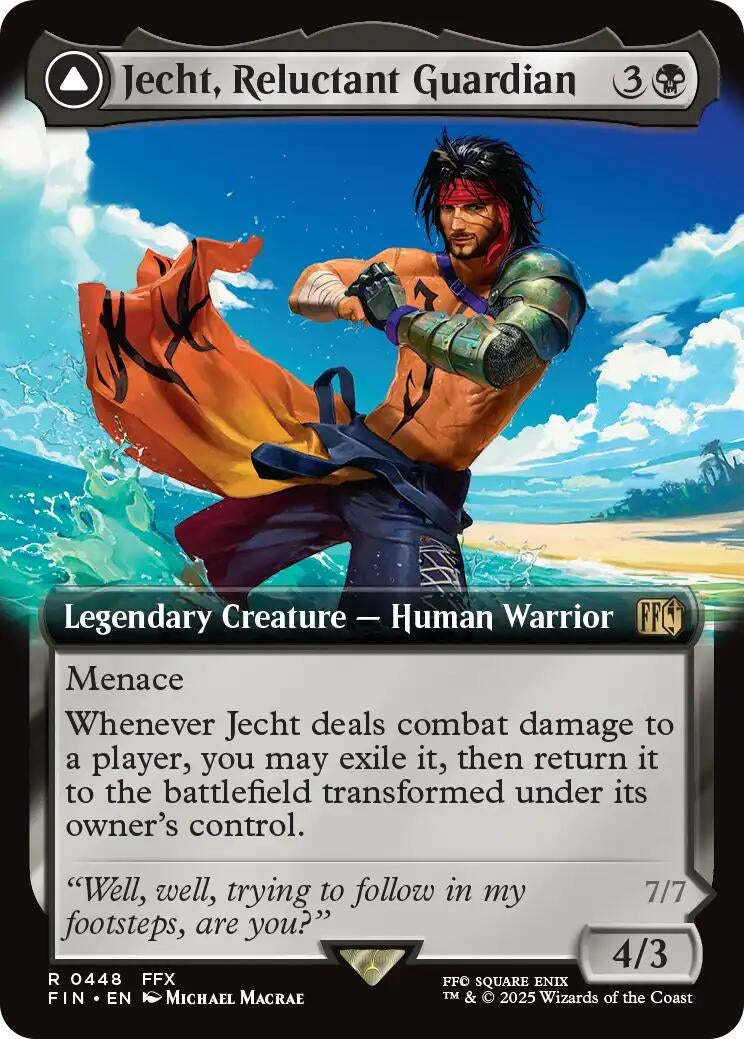 Jecht, Reluctant Guardian (Extended Art) (448) (FINAL FANTASY)