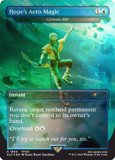 Hope's Aero Magic - Cyclonic Rift (Rainbow Foil) (1869) (Secret Lair Drop Series)