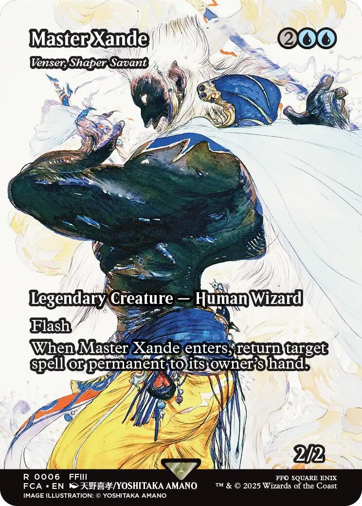 Master Xande - Venser, Shaper Savant (Showcase) (6) (FINAL FANTASY: Through the Ages)