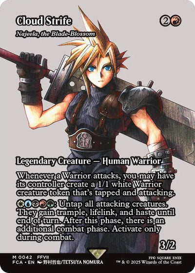 Cloud Strife - Najeela, the Blade-Blossom (Showcase) (42) (FINAL FANTASY: Through the Ages)
