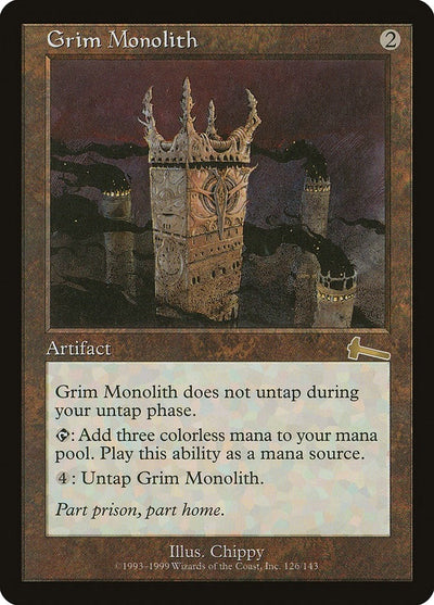 Grim Monolith (126) (Urza's Legacy)