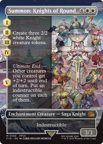 Summon: Knights of Round (Borderless) (359) (FINAL FANTASY)