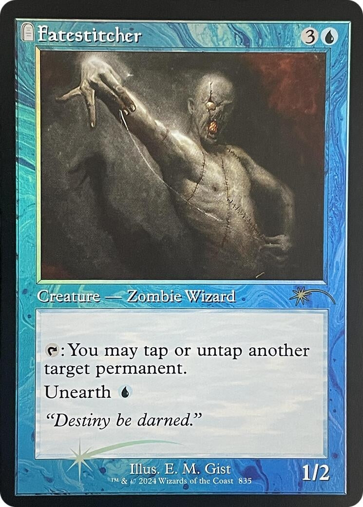 Fatestitcher (Retro Frame) (835) (Secret Lair Drop Series)