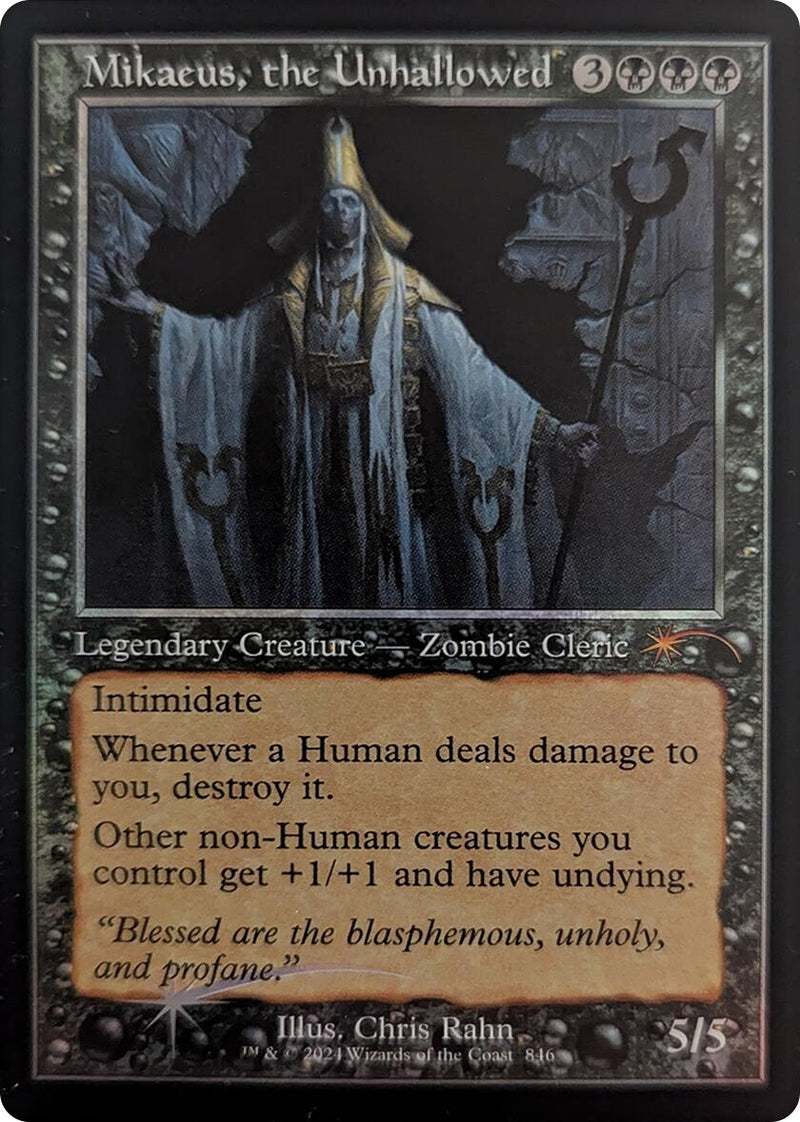 Mikaeus, the Unhallowed (Retro Frame) (846) (Secret Lair Drop Series)