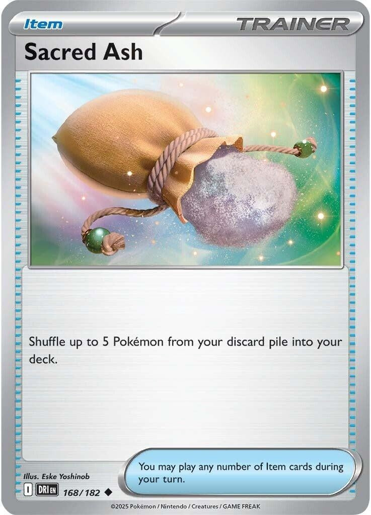 Image for Sacred Ash (168/182) (SV10: Destined Rivals) - Pokemon