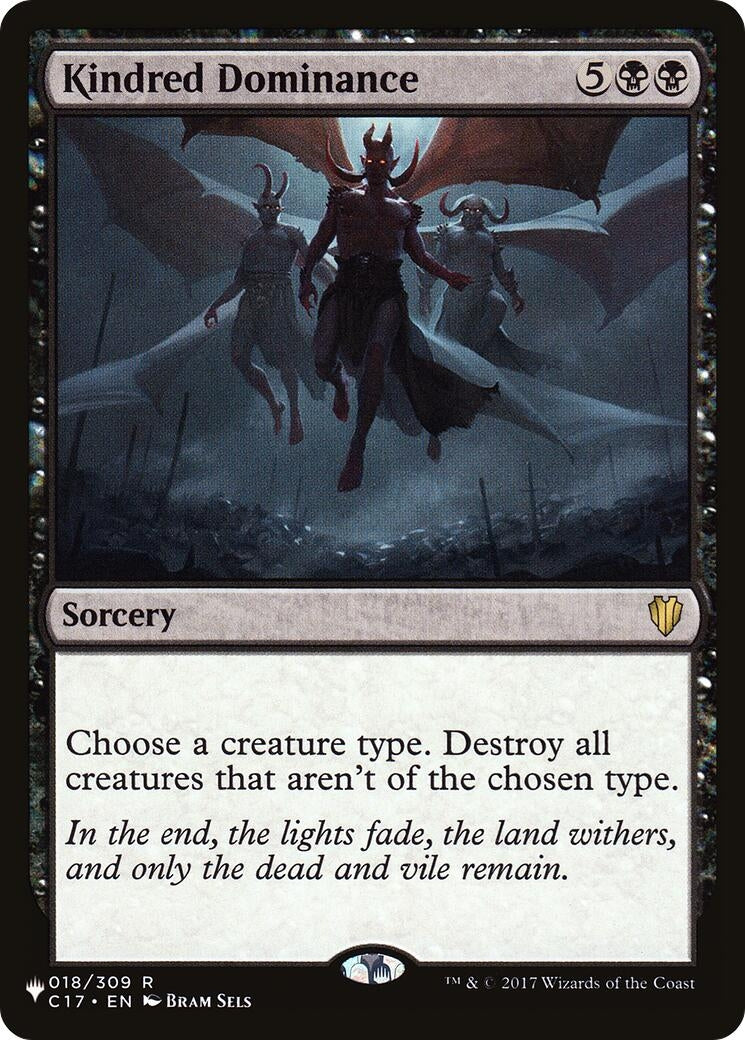 Kindred Dominance (018/309) (The List Reprints)