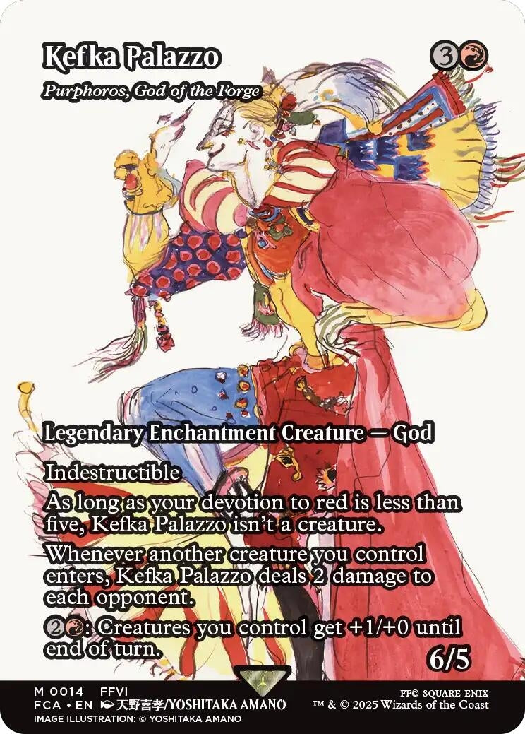 Kefka Palazzo - Purphoros, God of the Forge (Showcase) (14) (FINAL FANTASY: Through the Ages)