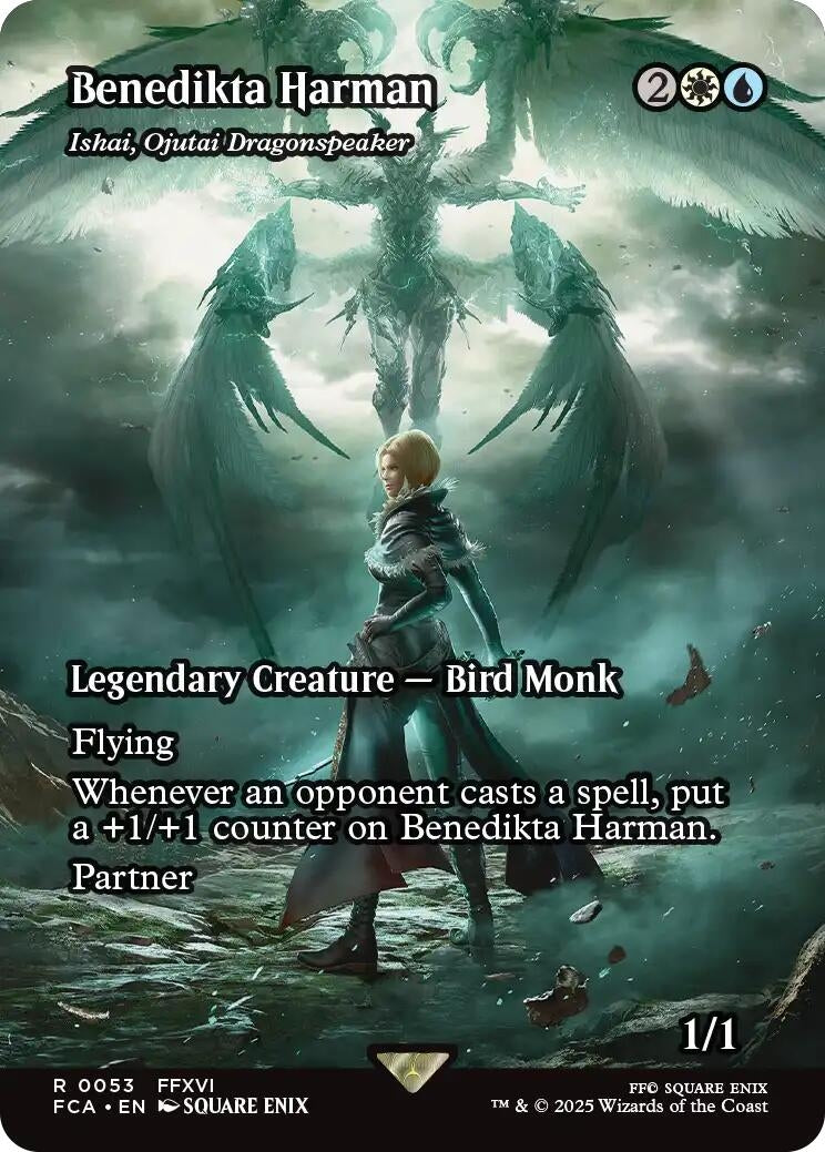 Benedikta Harman - Ishai, Ojutai Dragonspeaker (Showcase) (53) (FINAL FANTASY: Through the Ages)