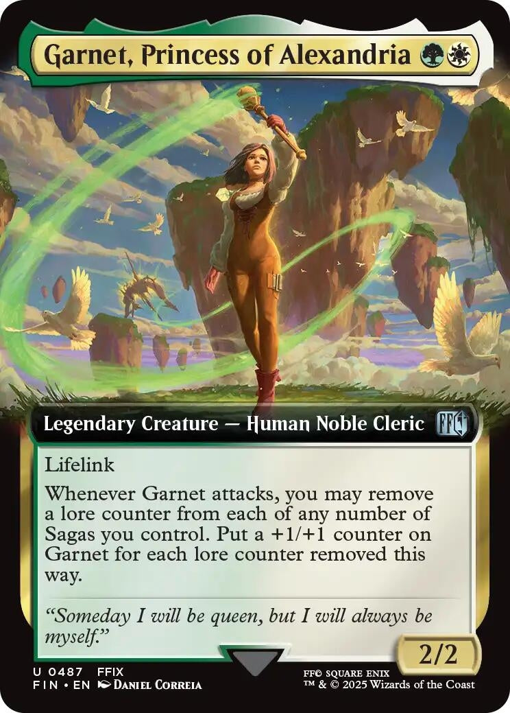 Garnet, Princess of Alexandria (Extended Art) (487) (FINAL FANTASY)