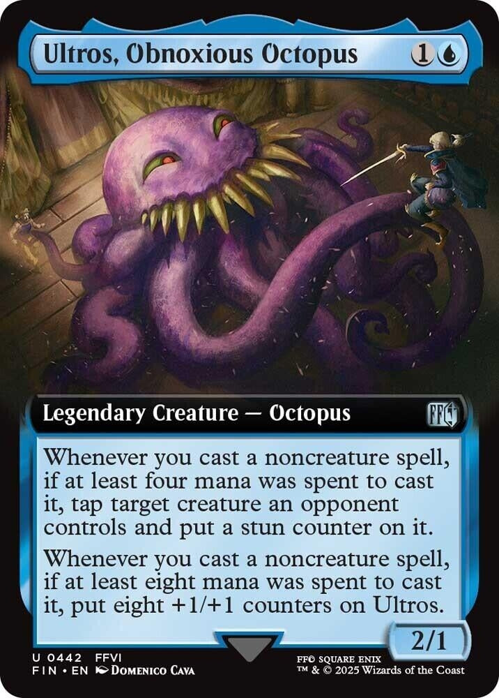 Ultros, Obnoxious Octopus (Extended Art) (442) (FINAL FANTASY)