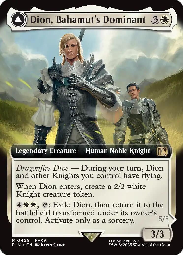 Dion, Bahamut's Dominant (Extended Art) (428) (FINAL FANTASY)