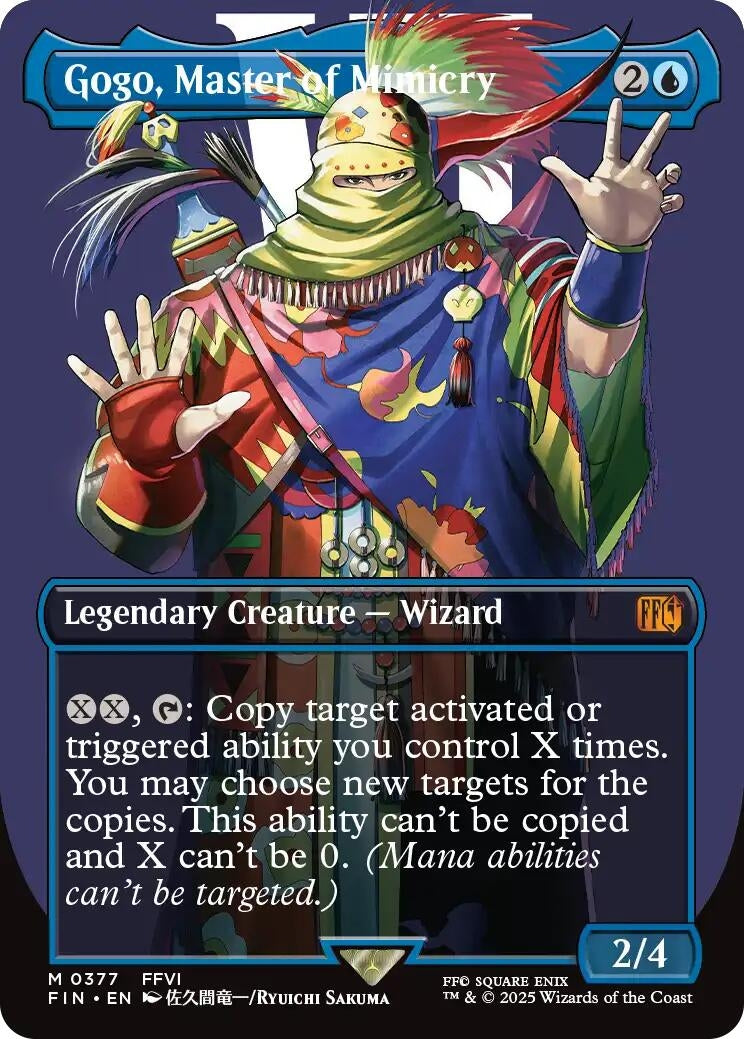 Gogo, Master of Mimicry (Borderless) (377) (FINAL FANTASY) (FIN)