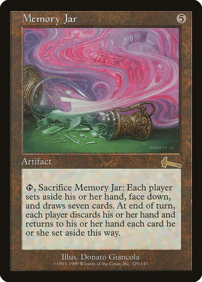 Memory Jar (129) (Urza's Legacy)