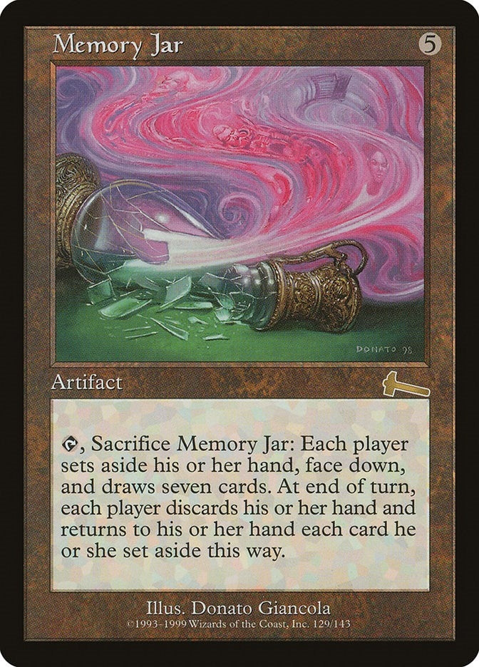 Memory Jar (129) (Urza's Legacy)