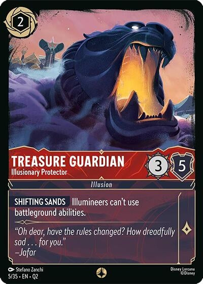 Treasure Guardian - Illusionary Protector (5/35) (Illumineer's Quest: Palace Heist)