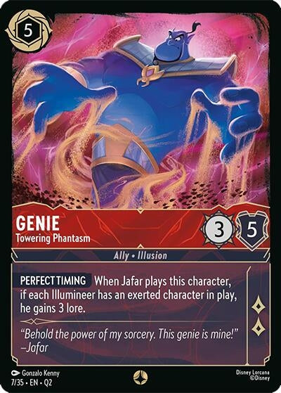 Genie - Towering Phantasm (7/35) (Illumineer's Quest: Palace Heist)