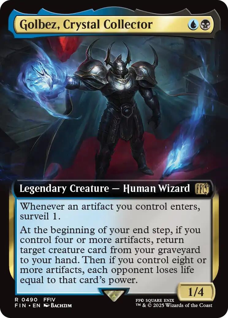Golbez, Crystal Collector (Extended Art) (490) (FINAL FANTASY)