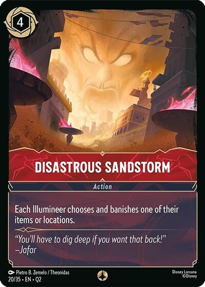 Disastrous Sandstorm (19/35) (Illumineer's Quest: Palace Heist)