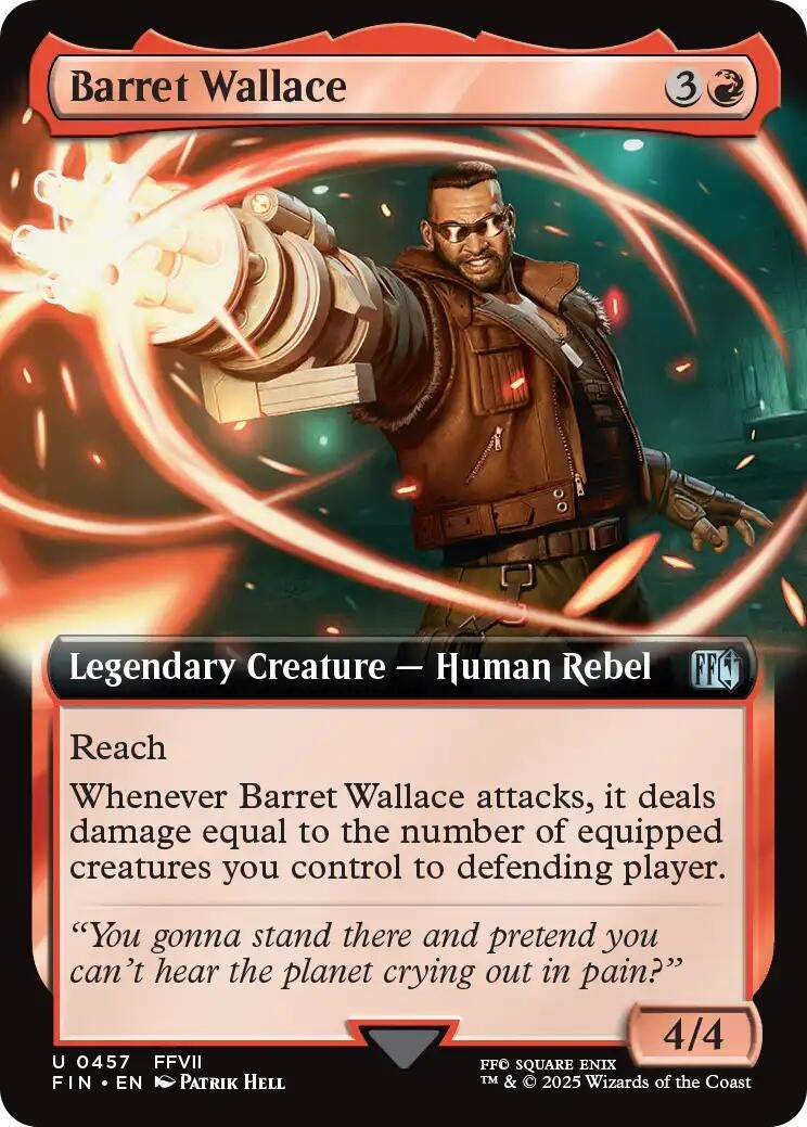 Barret Wallace (Extended Art) (457) (FINAL FANTASY)