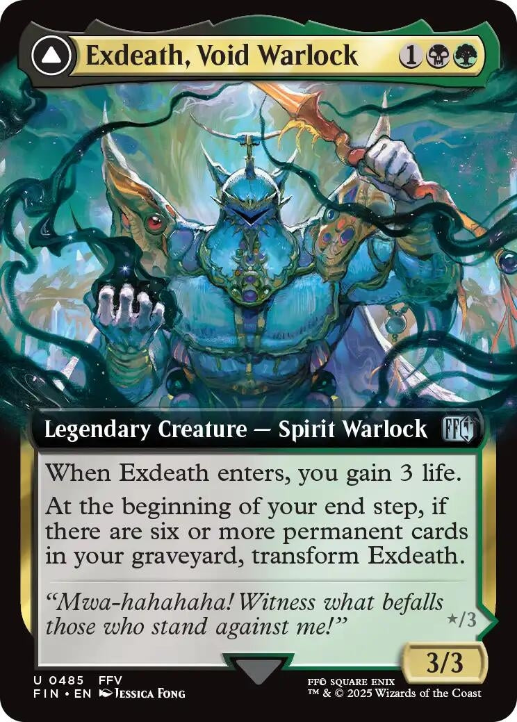 Exdeath, Void Warlock (Extended Art) (485) (FINAL FANTASY)