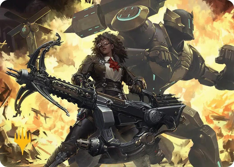 Machinist's Arsenal Art Card (Gold-Stamped Planeswalker Symbol) (2) (Art Series: FINAL FANTASY)