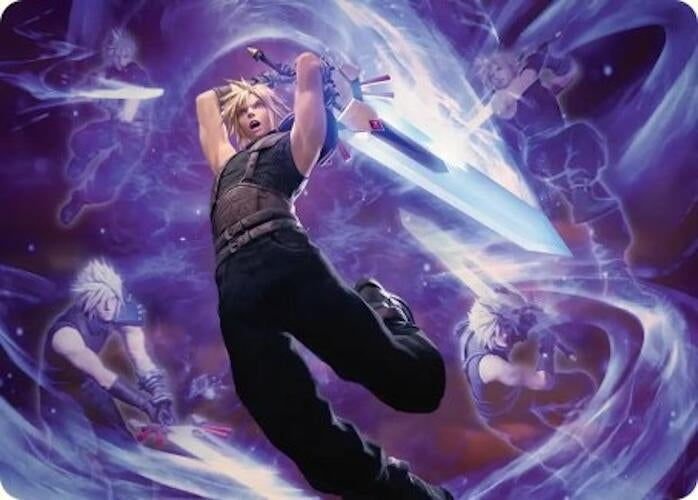Cloud's Limit Break Art Card (23) (Art Series: FINAL FANTASY)