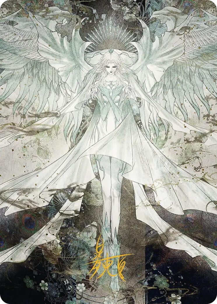 Hydaelyn, the Mothercrystal Art Card (Gold-Stamped Signature) (34) (Art Series: FINAL FANTASY)