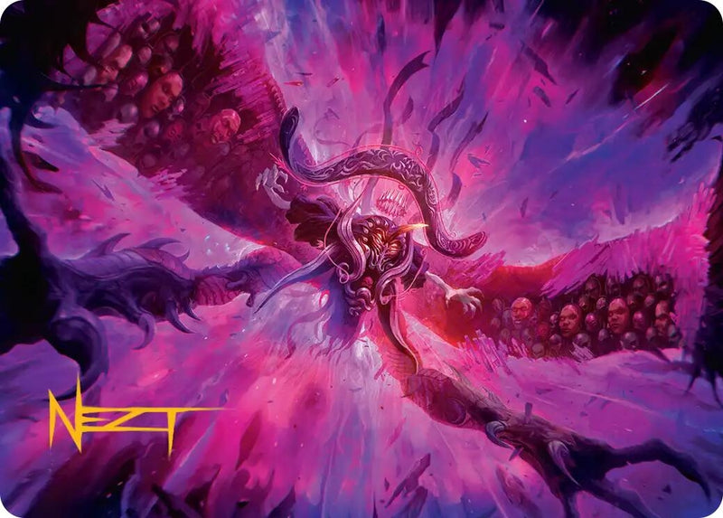 Hades, Sorcerer of Eld Art Card (Gold-Stamped Signature) (12) (Art Series: FINAL FANTASY)