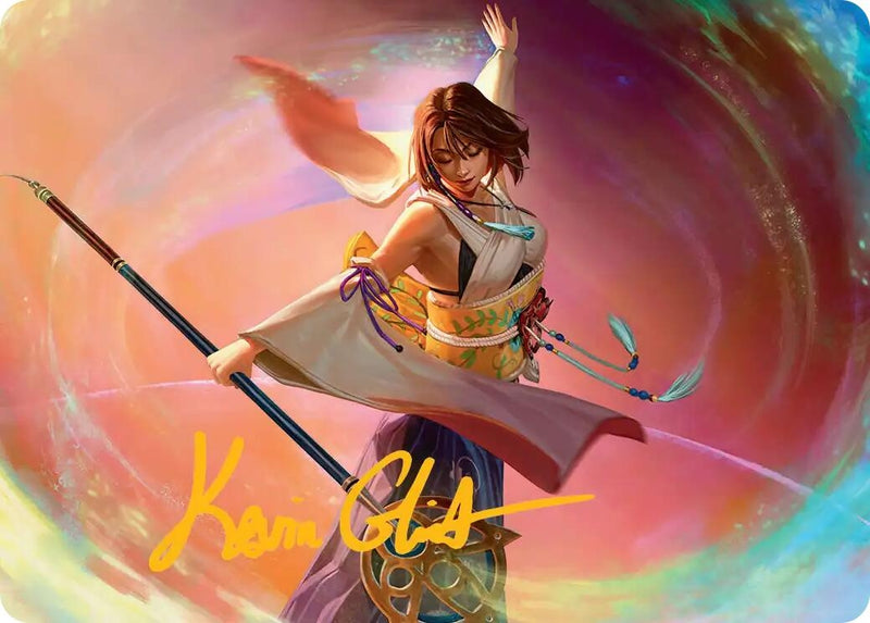 Yuna, Grand Summoner Art Card (Gold-Stamped Signature) (22)