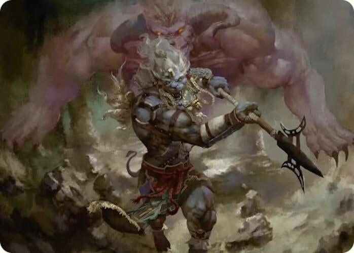 Kimahri, Valiant Guardian Art Card (29) (Art Series: FINAL FANTASY)