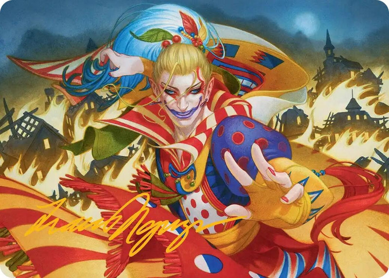Ruinous Ultimatum Art Card (Gold-Stamped Signature) (33) (Art Series: FINAL FANTASY)