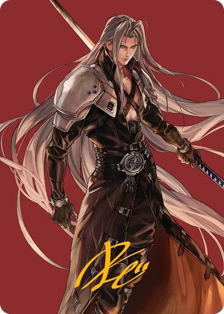 Sephiroth, Fabled SOLDIER Art Card (Gold-Stamped Signature) (44) (Art Series: FINAL FANTASY)
