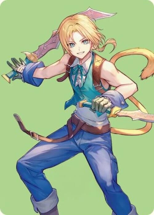 Zidane, Tantalus Thief Art Card (49) (Art Series: FINAL FANTASY)