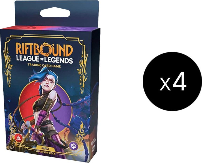 Origins - Champion Deck (Jinx) Display