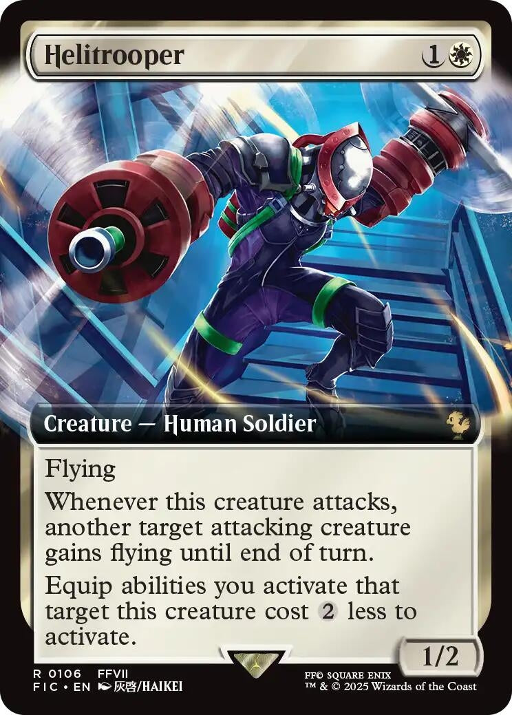 Helitrooper (Extended Art) (106) (Commander: FINAL FANTASY)