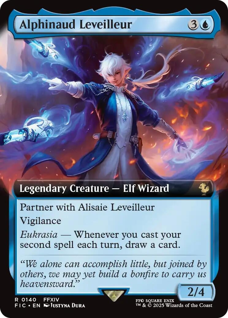 Alphinaud Leveilleur (Extended Art) (140) (Commander: FINAL FANTASY)