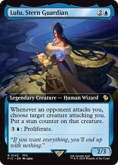 Lulu, Stern Guardian (Extended Art) (143) (Commander: FINAL FANTASY)