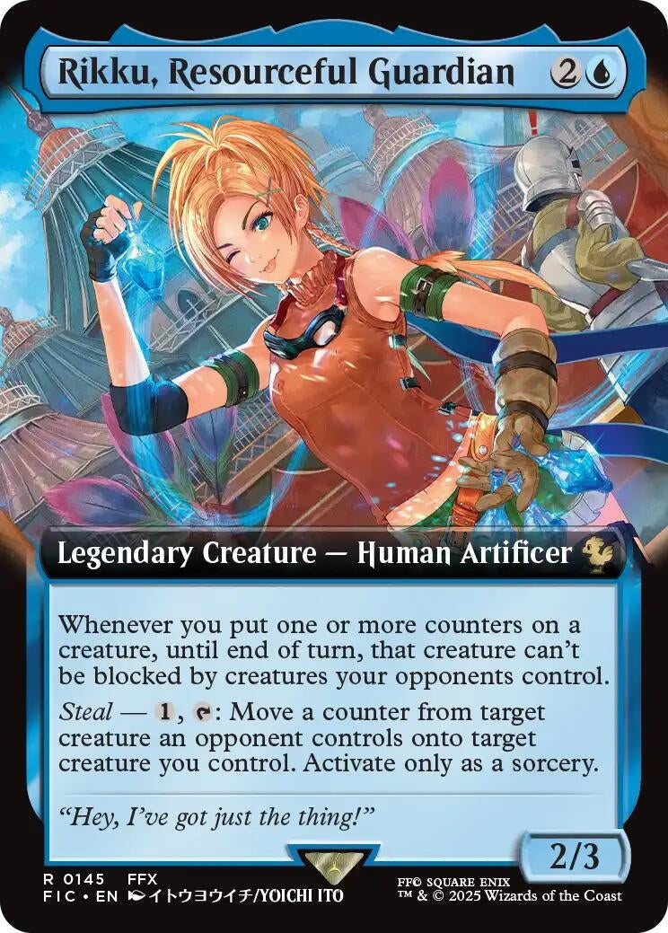 Rikku, Resourceful Guardian (Extended Art) (145) (Commander: FINAL FANTASY)