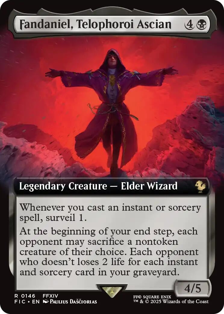 Fandaniel, Telophoroi Ascian (Extended Art) (146) (Commander: FINAL FANTASY)