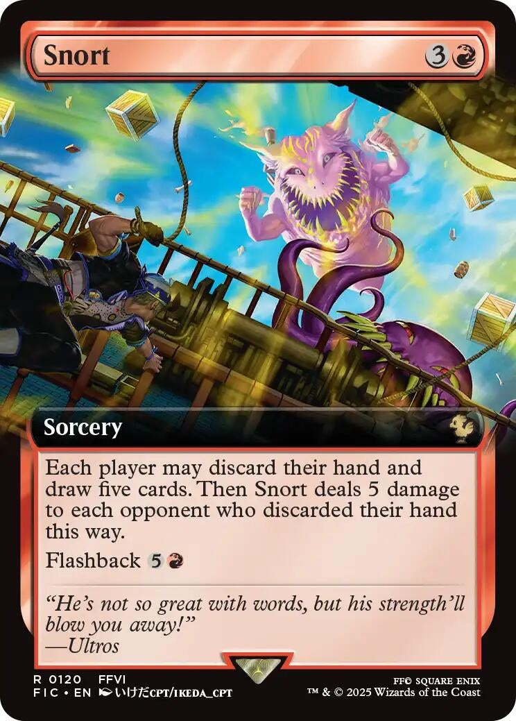 Snort (Extended Art) (120) (Commander: FINAL FANTASY)
