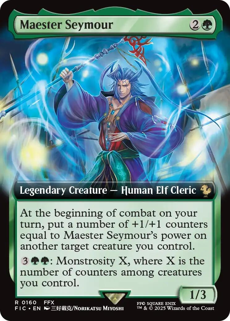 Maester Seymour (Extended Art) (160) (Commander: FINAL FANTASY)