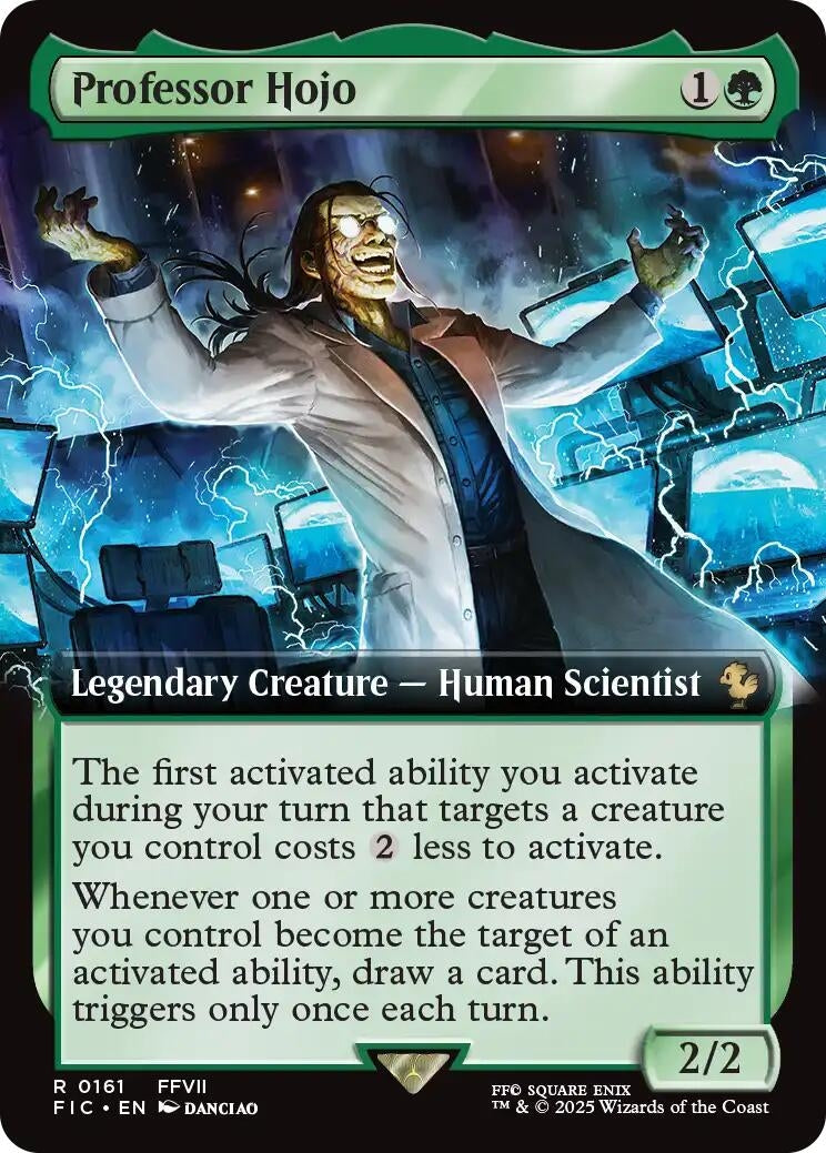 Professor Hojo (Extended Art) (161) (Commander: FINAL FANTASY)