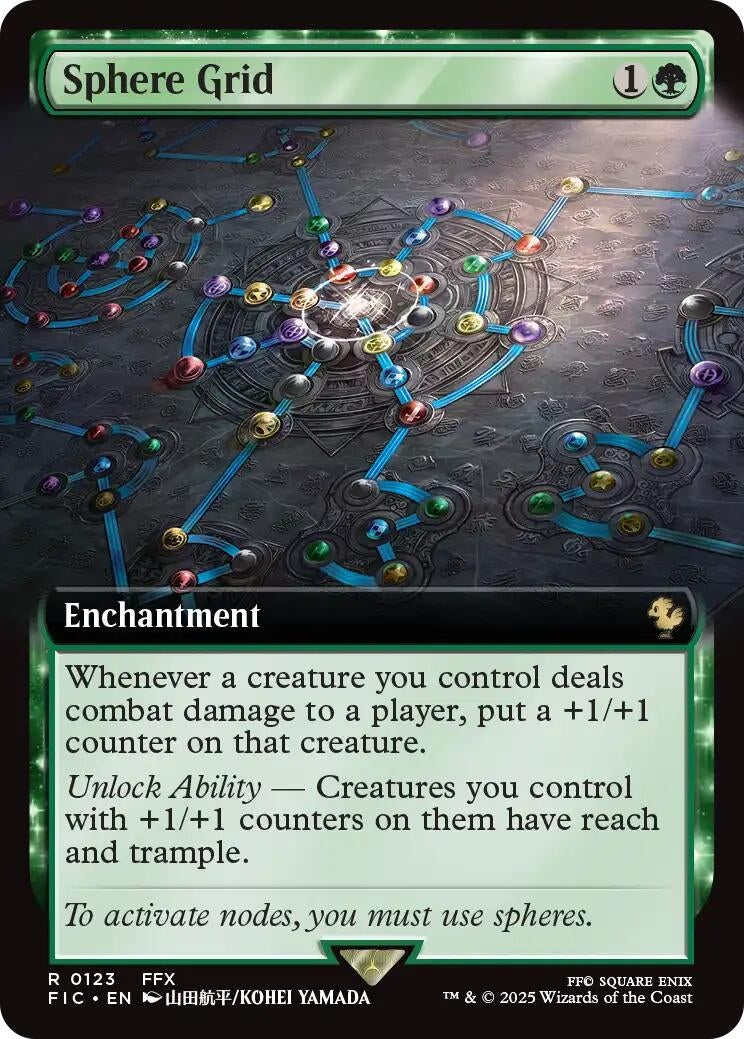 Sphere Grid (Extended Art) (123) (Commander: FINAL FANTASY)